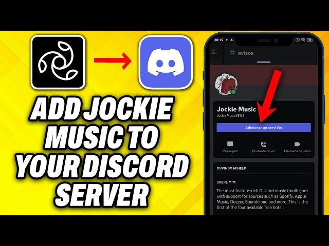 How To Add Jockie Music to Your Discord Server (2024)