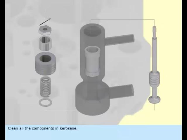 Air Start Valve Overhaul (Generator Engine)