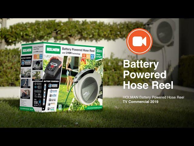 Holman Battery Powered Hose Reel TVC 2019