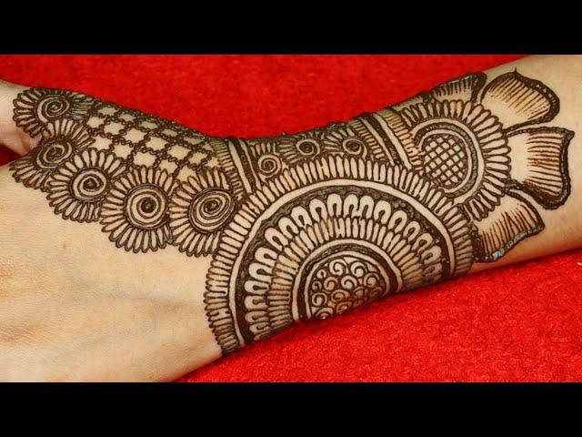 Most beautifulfull hand bridal mehndi design | Simple easy backhand mehndi design | mehandi designs