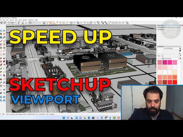 How to Speed Up your SketchUp viewport