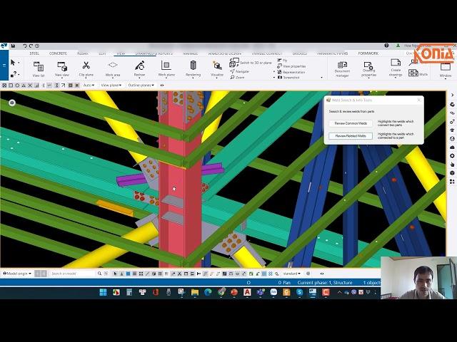 Tekla Extension #10 - Weld search tool