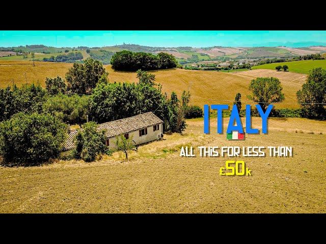 #02 What 50k bought me in Italy! Farmhouse with land.