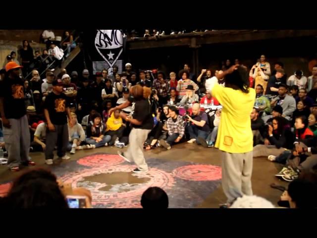 Niki and Martha vs Lil O and Tyger B @ 2011 Juste Debout NYC Hip Hip Finals