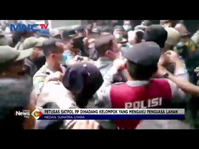 Kericuhan Warnai Penertiban Aset Pemko di Bangunan Eks Perisai Plaza, Medan #LintasiNewsPagi 03/04