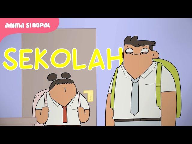 Kartun Lucu - Lagu Semangat Sekolah yang Aneh!