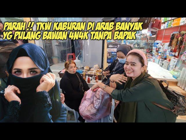 FAKTA !! BANYAK TKW KABURAN DI ARAB PULANG BAWA 4N4K TANPA BAPAK