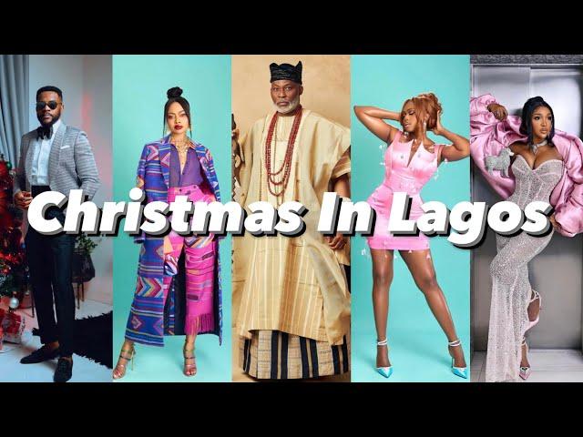 Rating Celebrities Looks At The “Christmas In Lagos” Movie Premiere.