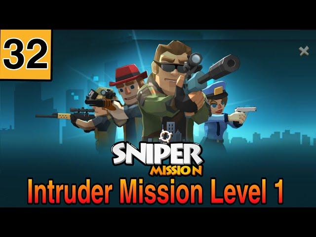 Sniper Mission  Events  Intruder mission level 1 | Sniper mission gameplay | Invincible Sigog