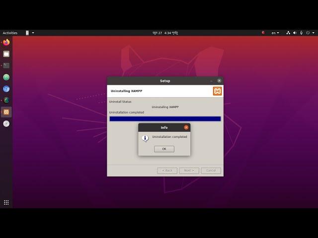 How to uninstall xampp from Ubuntu 20/18/16 | safely uninstall xampp from Ubuntu 20.04 lts