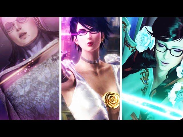 Bayonetta Outfit Reveal Comparison - Bayonetta 3 vs Bayonetta 2 vs Bayonetta 1 (2009 - 2022)