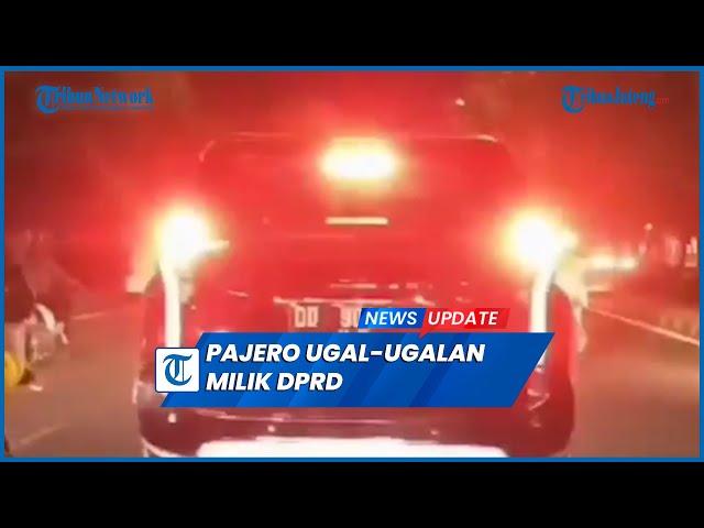 Terungkap Pajero Ugal-ugalan Pakai Strobo Milik Pimpinan DPRD