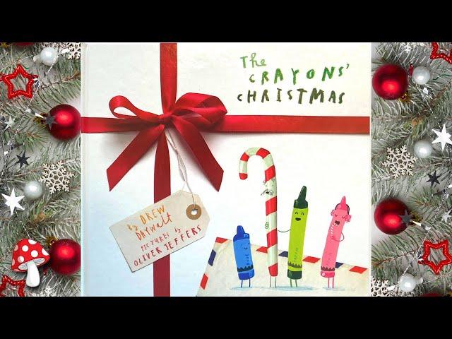 ️The Crayons Christmas (Read Aloud books for children) | Storytime Daywalt Holiday Toys