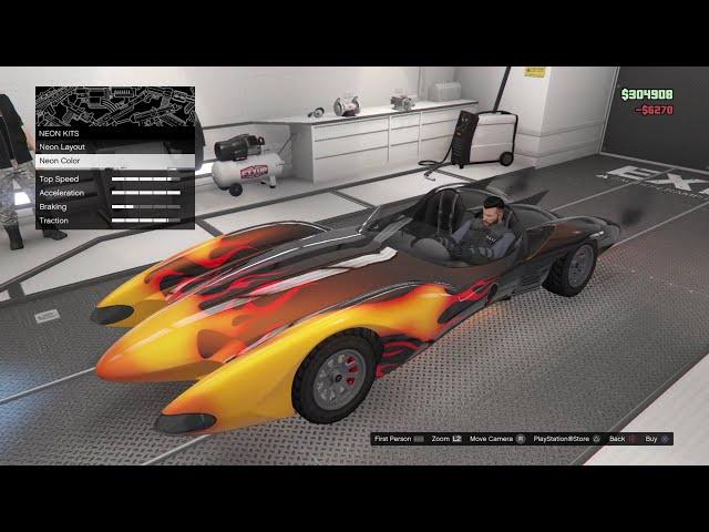 GTA online - Scramjet customization