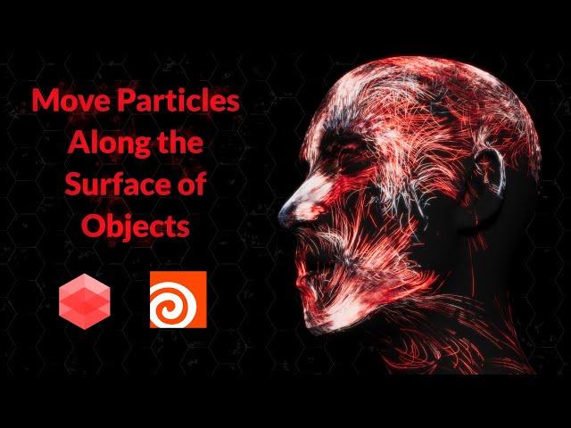 Move Particles Along the Surface of Objects | Houdini 19