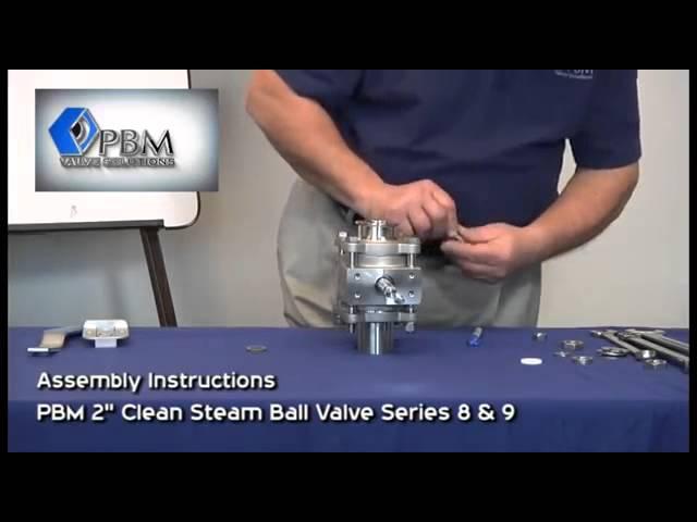 Clean Steam Ball Valve -  Maintenance Video