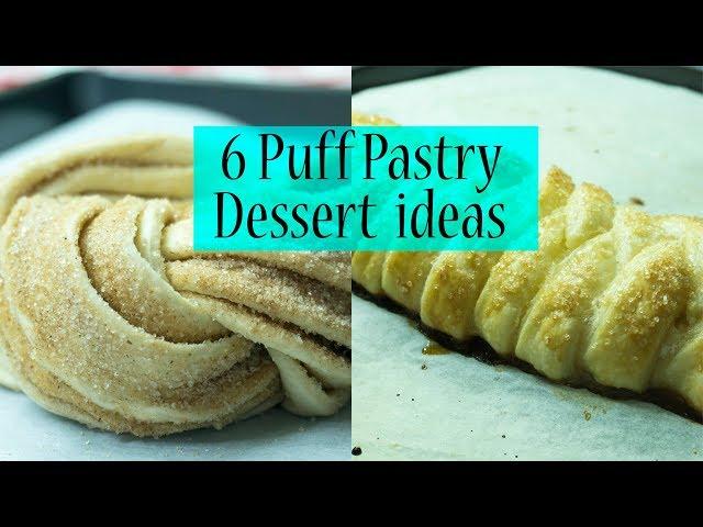 6 Puff Pastry Dessert ideas