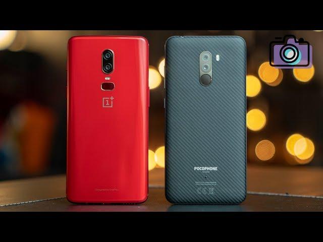 Xiaomi Pocophone F1 vs OnePlus 6 Camera Comparison!