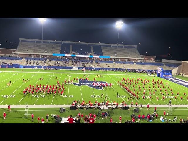 McKinney Boyd High School Band Part 1 Competition show entitled “City in the sky”