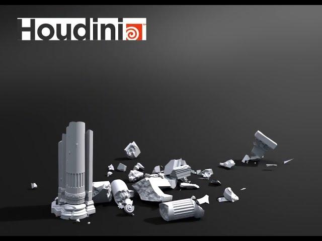 Houdini Boolean Fracture Experiement