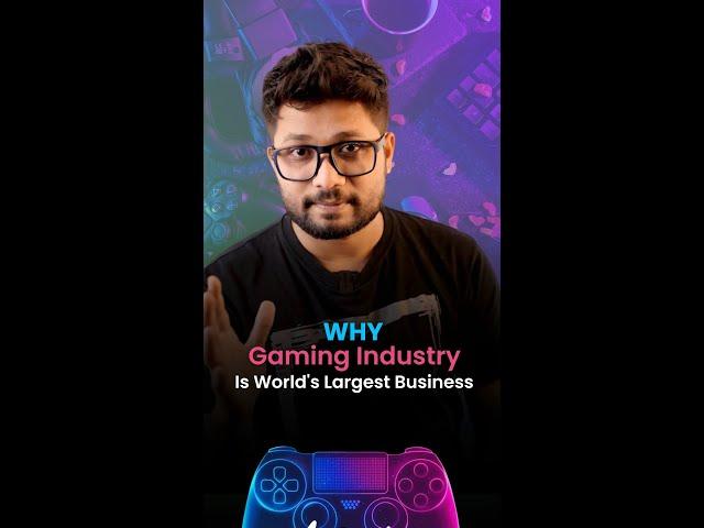 Why Gaming Industry Earns More Money Than Film Industry? | #mangeshshinde #shorts