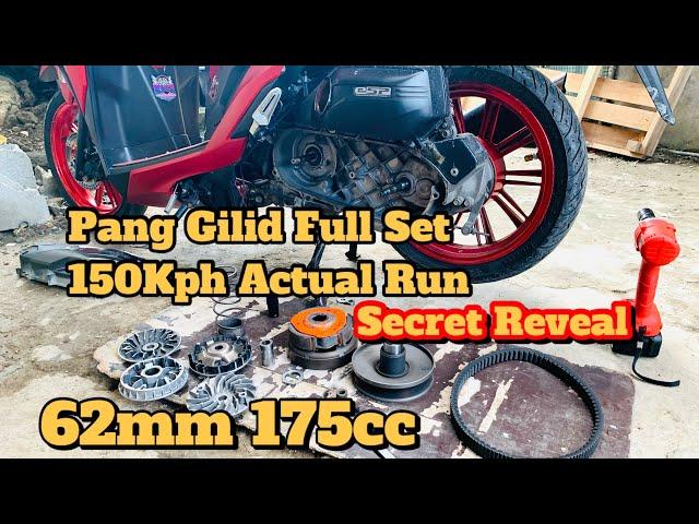 Honda Click 150i | CVT Full Setup | 62mm 175cc | 150kph | DIY