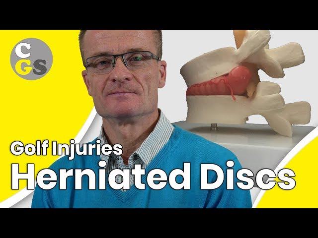 Golf Injuries: Herniated Discs - MD D. Göbel | CONSISTENCY GOLF SWING