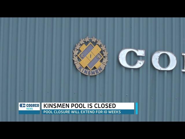 Kinsmen Pool Temporarily Closed