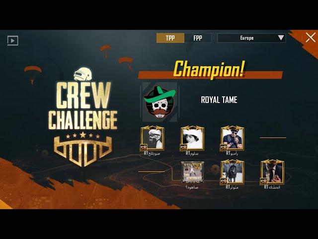 PUBG MOBILE - Crew Challenge ALL-TALENT Championship Day 3 Round 6 Top 3 - Fighter