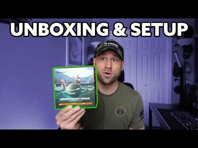 HOW TO SETUP Deeper Chirp Sonar Portable Fish Finder