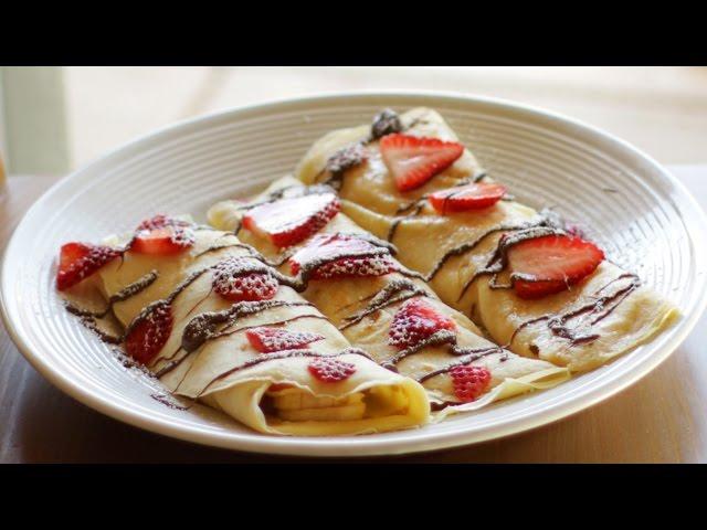 How to Make Crepes - Easy Crepe Recipe