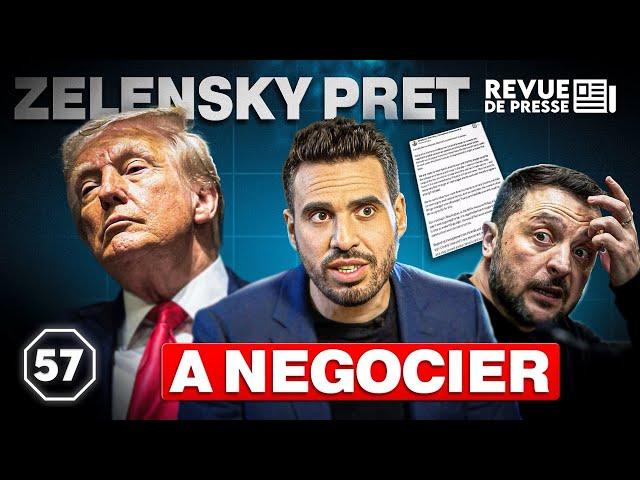 Zelensky Prêt à Négocier #Octogone57 06/03/2025