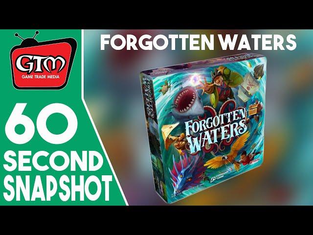 Forgotten Waters by Plaid Hat Games  | Game Trade Minute (A 60 Second #Tabletopgaming Snapshot)