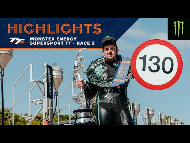 Monster Energy Supersport TT Race 2 - Highlights | 2023 Isle of Man TT Races