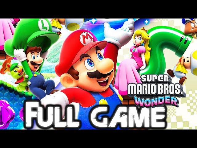 SUPER MARIO BROS WONDER Gameplay Walkthrough FULL GAME (4K 60FPS) No Commentary