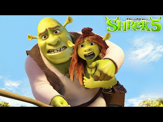 SHREK 5 NEW TRAILER: Shrek's Daughter Grown Up, Time Skip, New Redesigns & More!