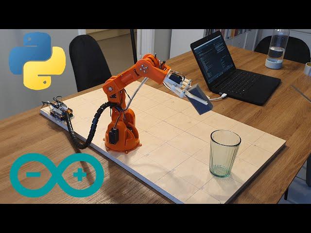 Python controlled robot arm: part 1