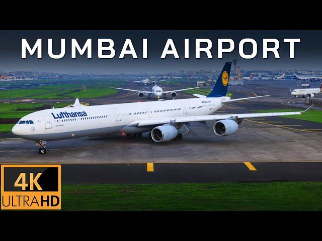 Mumbai Airport | Morning Plane Spotting 2024 | MEGA Compilation 3 [4K]