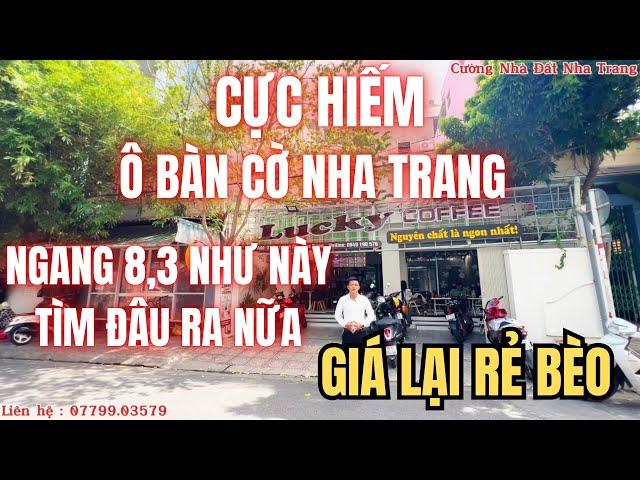 Bán Nhà Gần Biển Nha Trang. Ngang HIẾM 8,3 Nở hậu 9,2 . Gần chợ Xóm Mới. Mua là thắng