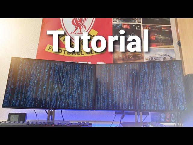 How To Get The Matrix Screensaver : Tutorial