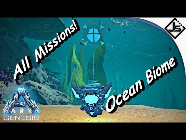 All Missions Ocean Biome Completed [Ark Genesis!]