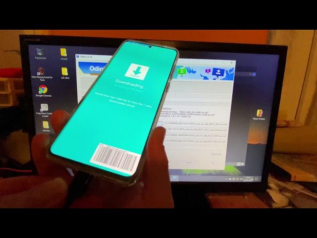 Galaxy S20ultra Firmware mit Odin Flashen