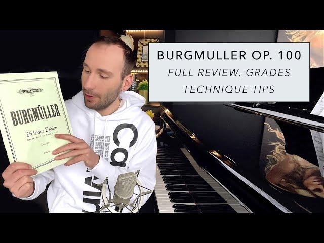 Burgmuller Op.100 | Full Review, Difficulty Grading & Technique Tips