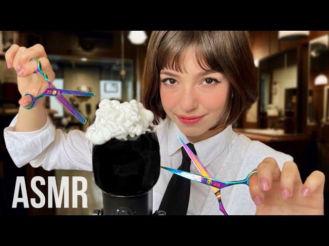 [ASMR] O CORTE DE CABELO MAIS REALISTA DE TODOS  SONO 100% GARANTIDO