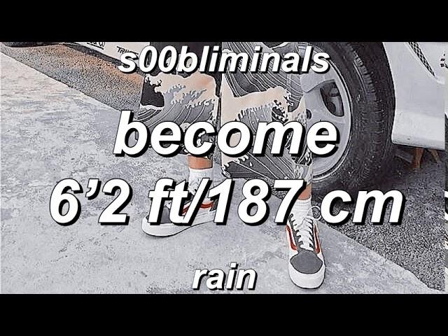 ◍ ◜ become 6’2 ft/ 187 cm ◞ 𝕣𝕒𝕚𝕟 subliminal (+booster) ◍