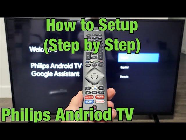 Philips Android TV: How to Setup for Beginners