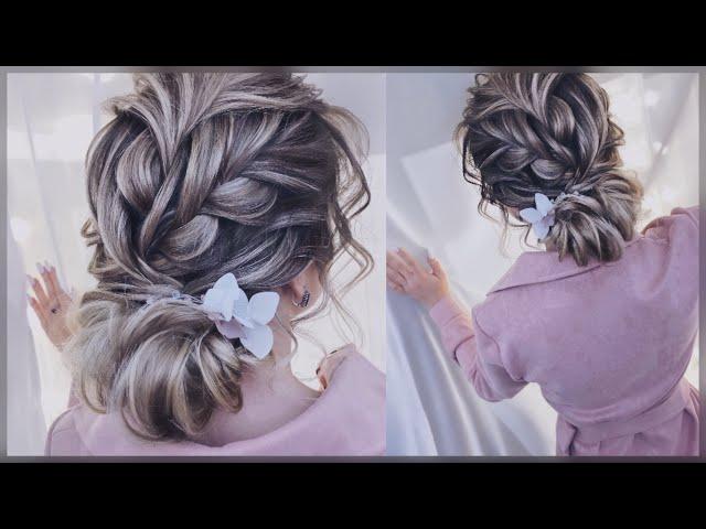 Прическа с косой на каждый день | Обучение прическам с нуля | Everyday hairstyle | hairtutorial