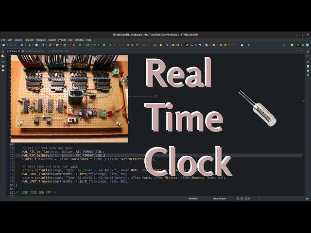 Real Time Clock in STM32 | VIDEO 40