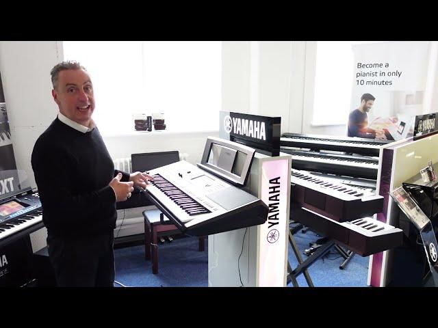 Yamaha PSR-SX720 - Just Unboxed &  A Quick Tune For You From  Rimmers Music - 'The Piano People'