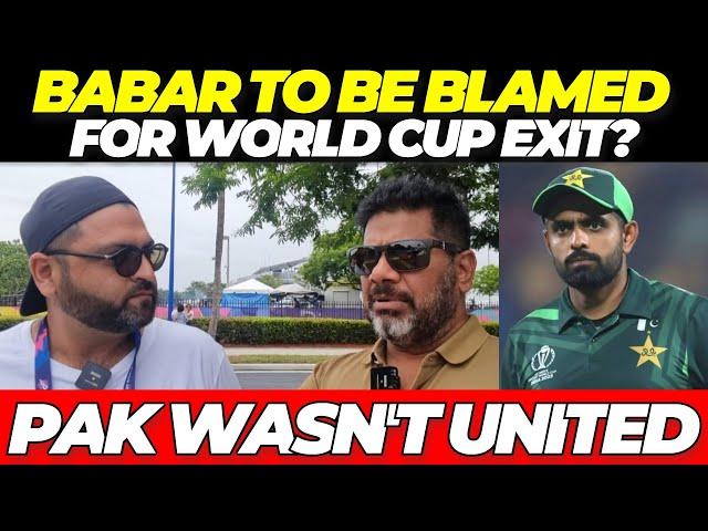 Blame on Babar Azam for T20 World Cup exit? Ft. Vikrant Gupta